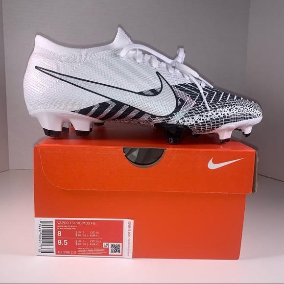 Nike Mercurial Vapor 13 PRO MDS FG Soccer  White - Picture 1 of 9